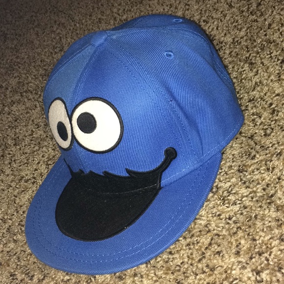 Cookie Monster Flat Bill Hat | Poshmark